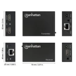 Manhattan 1080p HDMI Over Ethernet Extender Kit 15 Manhattan 1080p HDMI Over Ethernet Extender Kit -Manhattan Shop 1080p hdmi over ethernet extender kit 207584 7