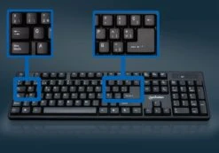Manhattan Wireless Keyboard And Optical Mouse Set (Teclado Español) -Manhattan Shop 180955 grey bg callouts2 9b1093c2 caa1 4b9d b4f4 2f908fb61f95