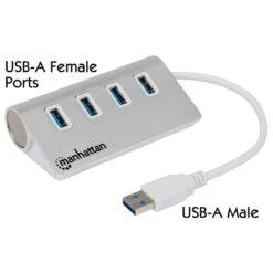 Manhattan 4-Port SuperSpeed USB 3.0 Hub 9 Manhattan 4-Port SuperSpeed USB 3.0 Hub -Manhattan Shop 4 port superspeed usb 30 hub 163767 2