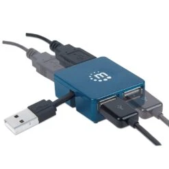 Manhattan 4-Port USB 2.0 Micro Hub -Manhattan Shop 4 port usb 20 micro hub 160605 5 1c450cfb e21f 4e22 a33d fce595a27482