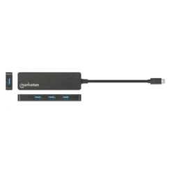 Manhattan 4-Port USB 3.0 Type-C Hub -Manhattan Shop 4 port usb 30 type c hub 164924 4 a940ff4c 5959 4441 824d 0229802e6d13