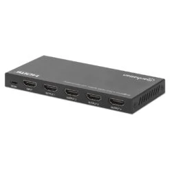 Manhattan 4K@60Hz 4-Port HDMI Splitter With Downscaling -Manhattan Shop 4kat60hz 4 port hdmi splitter with downscaling 208369 4