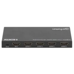 Manhattan 4K@60Hz 4-Port HDMI Splitter With Downscaling -Manhattan Shop 4kat60hz 4 port hdmi splitter with downscaling 208369 6