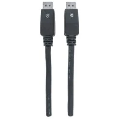 Manhattan 4K@60Hz DisplayPort Monitor Cable 10 Manhattan 4K@60Hz DisplayPort Monitor Cable -Manhattan Shop 4kat60hz displayport monitor cable 354127 4