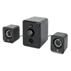 Manhattan Bluetooth® RGB LED 2.1 Desktop USB Speaker System -Manhattan Shop bluetooth rgb led 21 desktop usb speaker system 167345 1 97ad0f45 bd9f 4c2c a823 20da70fc586d