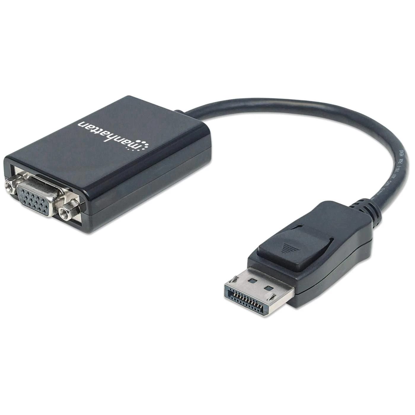 Manhattan DisplayPort To VGA Converter Cable 1 Manhattan DisplayPort To VGA Converter Cable