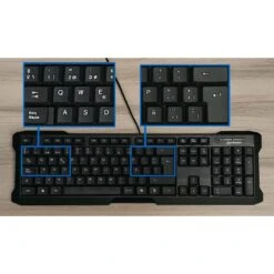 Manhattan Enhanced USB Keyboard, Spanish Layout -Manhattan Shop enhanced usb keyboard spanish layout 181242 5
