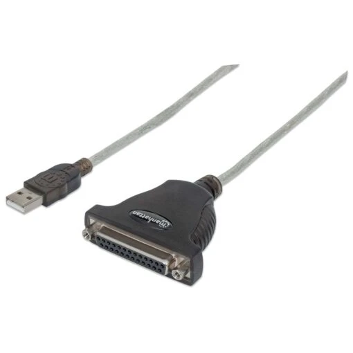 Manhattan Full-Speed USB To DB25 Parallel Printer Converter