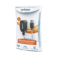 Manhattan Hi-Speed USB 2.0 Active Extension Cable -Manhattan Shop hi speed usb 20 active extension cable 519779 packaging 1 84d5c4ac 267d 41ae 8079 c4167e68d341