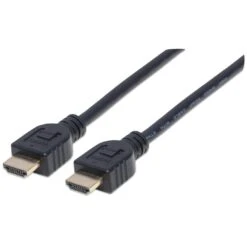 Manhattan Shop 12 Manhattan In-wall CL3 High Speed HDMI Cable With Ethernet, Black, 3 M (10 Ft.)