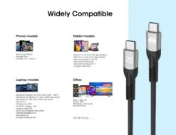 Manhattan USB4 Type-C 40 Gbps 8K Video And 240 W EPR Charging Cable / PD 3.1 15 Manhattan USB4 Type-C 40 Gbps 8K Video And 240 W EPR Charging Cable / PD 3.1 -Manhattan Shop max 356381pro 13