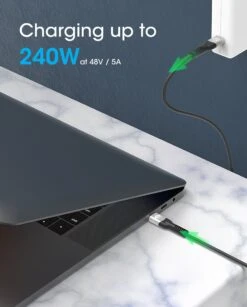 Manhattan USB4 Type-C 40 Gbps 8K Video And 240 W EPR Charging Cable / PD 3.1 12 Manhattan USB4 Type-C 40 Gbps 8K Video And 240 W EPR Charging Cable / PD 3.1 -Manhattan Shop max 356381pro 6