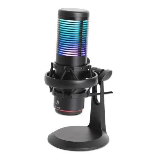 Manhattan RGB LED USB Condenser Microphone With Noise Rejection