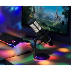 Manhattan RGB LED USB Condenser Microphone With Noise Rejection -Manhattan Shop rgb led usb condenser microphone with noise rejection 102674 6