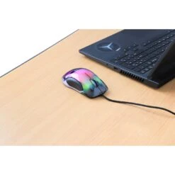 Manhattan 12,800 Dpi RGB LED Wired Optical USB Gaming Mouse With 5 Buttons -Manhattan Shop rgb led wired optical usb mouse 190381 2