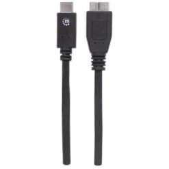Manhattan SuperSpeed+ USB C Hard Drive Data Cable -Manhattan Shop superspeed usb c device cable 353397 4