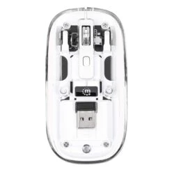 Manhattan Transparent Rechargeable Wireless USB Mouse -Manhattan Shop transparent rechargeable wireless usb mouse 190275 8