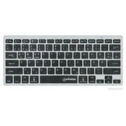 Manhattan Ultra Slim Dual-Mode Wireless Keyboard -Manhattan Shop ultra slim dual mode wireless keyboard 180559 8