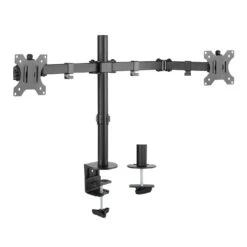 Manhattan Universal Dual Monitor Mount With Double-Link Swing Arms -Manhattan Shop universal dual monitor mount with double link swing arms 461528 2