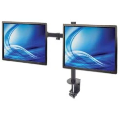 Manhattan Universal Dual Monitor Mount With Double-Link Swing Arms -Manhattan Shop universal dual monitor mount with double link swing arms 461528 4