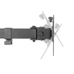 Manhattan Universal Dual Monitor Mount With Double-Link Swing Arms -Manhattan Shop universal dual monitor mount with double link swing arms 461528 8