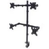 Manhattan Universal Four Monitor Mount With Double-Link Swing Arms
