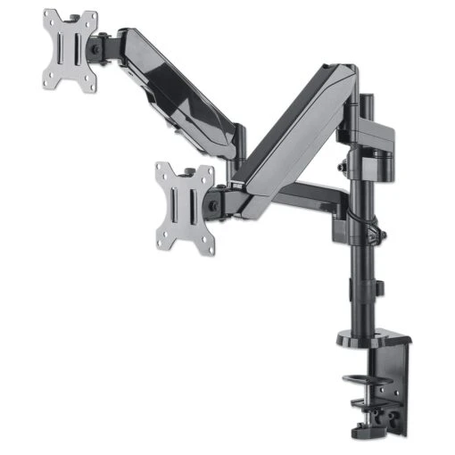 Manhattan Universal Gas Spring Monitor Mount With Height-Adjustable Arms