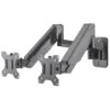 Manhattan Universal Gas Spring Dual Monitor Wall Mount