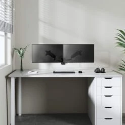 Manhattan Universal Gas Spring Dual Monitor Wall Mount -Manhattan Shop universal gas spring dual monitor wall mount 461627 9 ffe8f29a 1fdf 4079 aed2 3353584333c3