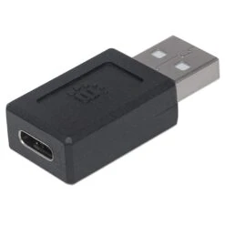 Manhattan USB 2.0 Type-C To Type-A Adapter -Manhattan Shop usb 20 type c to type a adapter 354653 4