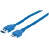 Manhattan USB 3.0 Type-A To Micro-USB Cable