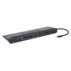 Manhattan USB-C 11-in-1 Triple-Monitor Docking Station With MST -Manhattan Shop usb c 11 in 1 triple monitor docking station with mst 153478 2 654f55d7 c764 40fe bf15 72fa6d120ae1