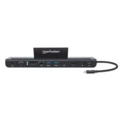 Manhattan USB-C 11-in-1 Triple-Monitor Docking Station With MST -Manhattan Shop usb c 11 in 1 triple monitor docking station with mst 153478 6 645152c1 b6ce 4dc3 8e2e d8cca5d5e605