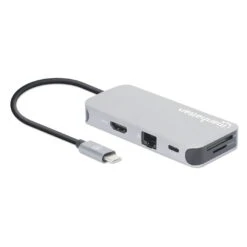 Manhattan USB-C 8-in-1 Docking Station With Power Delivery -Manhattan Shop usb c 8 in 1 docking station with power delivery 130615 2 ba06fdb6 9146 4a96 9ef7 7c064011f501