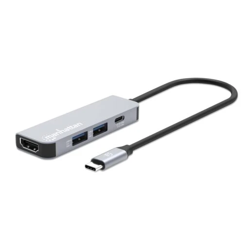 Manhattan USB-C PD 4-in-1 HDMI 4K Docking Station / Multiport Hub