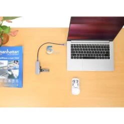 Manhattan USB-C PD 4-in-1 HDMI 4K Docking Station / Multiport Hub -Manhattan Shop usb c pd 4 in 1 hdmi 4k docking station multiport hub 190428 3