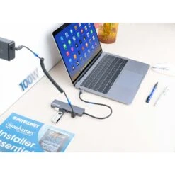 Manhattan USB-C PD 5-in-1 HDMI 4K Docking Station / Multiport Hub -Manhattan Shop usb c pd 5 in 1 hdmi 4k docking station multiport hub 190411 6