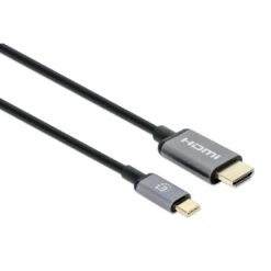 Manhattan USB-C To HDMI Adapter Cable 10 Manhattan USB-C To HDMI Adapter Cable -Manhattan Shop usb c to hdmi adapter cable 152235 2