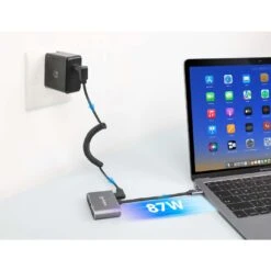 Manhattan USB-C To HDMI & VGA 4-in-1 Docking Converter With Power Delivery -Manhattan Shop usb c to hdmi vga 4 in 1 docking converter with power delivery 130691 10