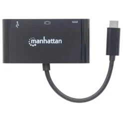 Manhattan USB-C To VGA 3-in-1 Docking Converter With Power Delivery 10 Manhattan USB-C To VGA 3-in-1 Docking Converter With Power Delivery -Manhattan Shop usb c to vga 3 in 1 docking converter with power delivery 152044 4 709ea114 7c9d 4502 951b 11a88ac06700