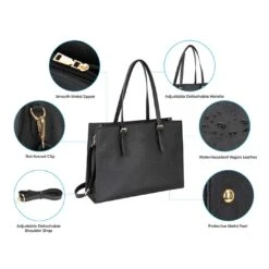 Manhattan Venice Laptop Tote Bag For Women 15.6" -Manhattan Shop venice laptop tote bag for women 156 440615 3 ce731997 f1d2 470c 86fe 234ad5aaf84c