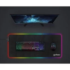 Manhattan XXL RGB LED Gaming Mousepad -Manhattan Shop xxl rgb led gaming mousepad 425506 10 edd85cf9 3a5f 4335 bc24 0b5bb2d46d21